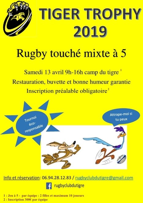 Rugby Tiger Trophy 2019