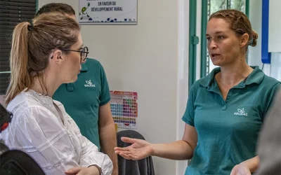 Quand les femmes innovent en Guyane : la ministre Aurore Bergé en visite chez Solicaz