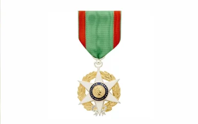 Elodie Brunstein : Chevalier de l’ordre du mérite agricole